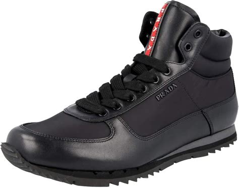 mens prada trainers usa|Prada men's sneakers high top.